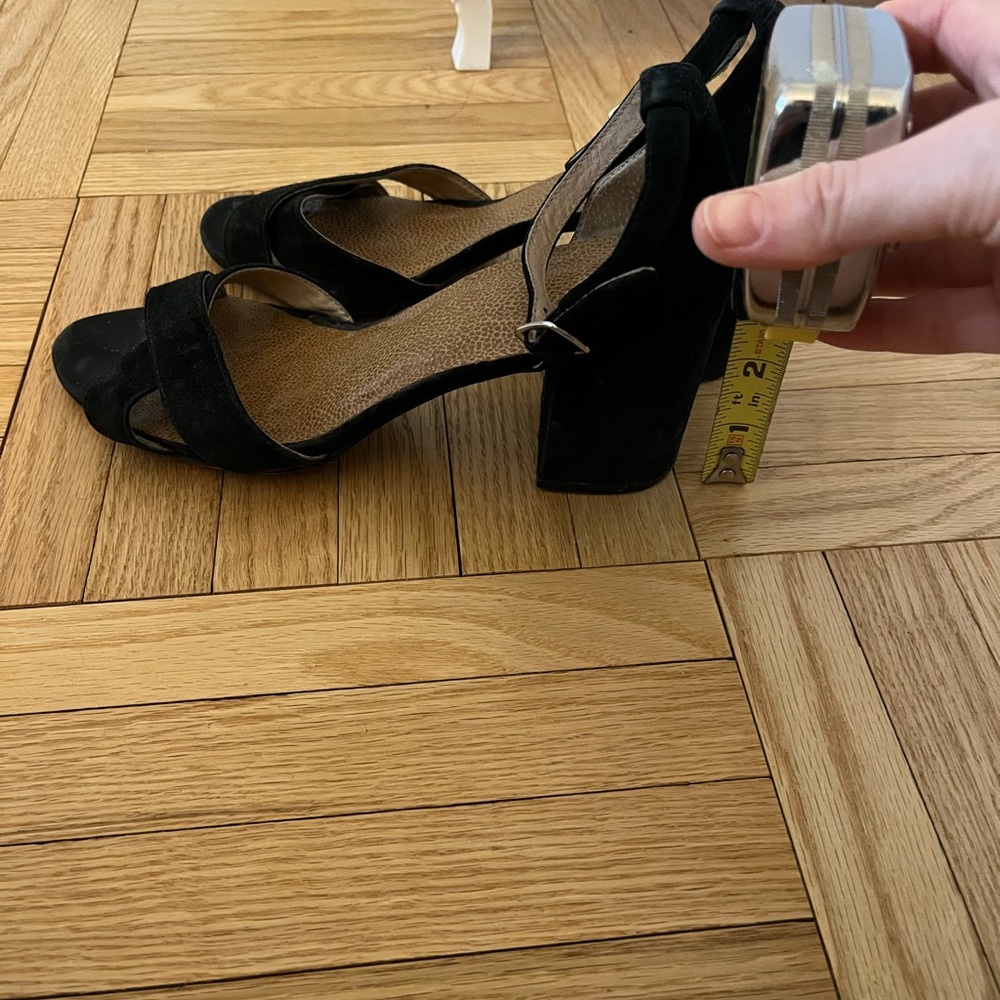 Steve Madden Elegant Black Women's Heeled Sandals - Picture 4 of 4